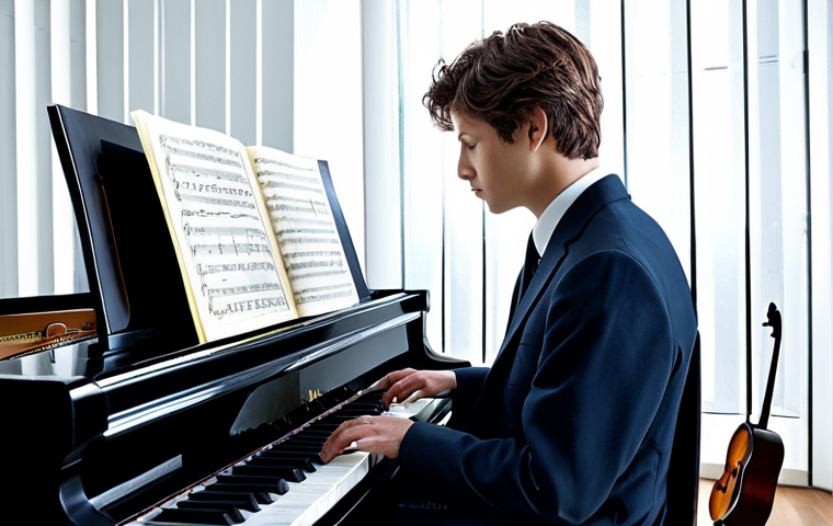 음악이론 실기 시험에서 흔한 실수 - Rhythmic Challenges**

"A musician practicing with a metronome, looking concentrated but slightly tr...